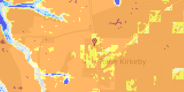 Ekstrem regn på Stendyssevej 1