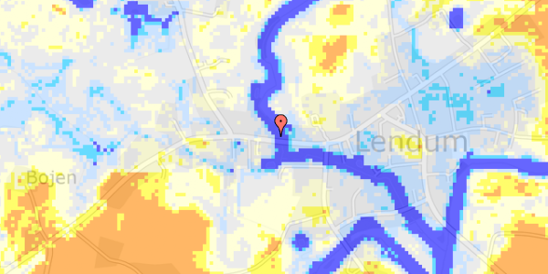 Ekstrem regn på Tårsvej 26, st. 