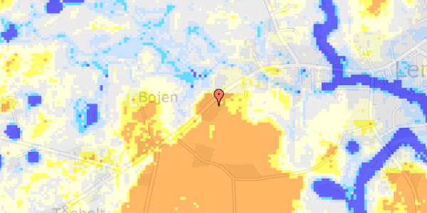 Ekstrem regn på Tårsvej 73