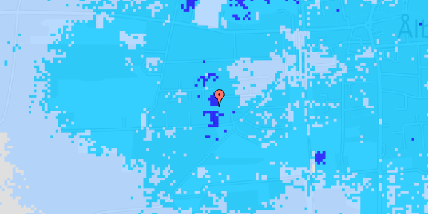 Ekstrem regn på Høvej 32