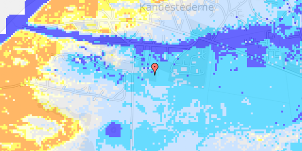 Ekstrem regn på Kandebakkevej 13