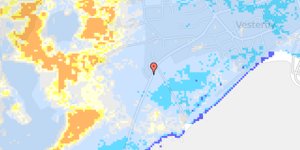 Ekstrem regn på Klitgårdsvej 1