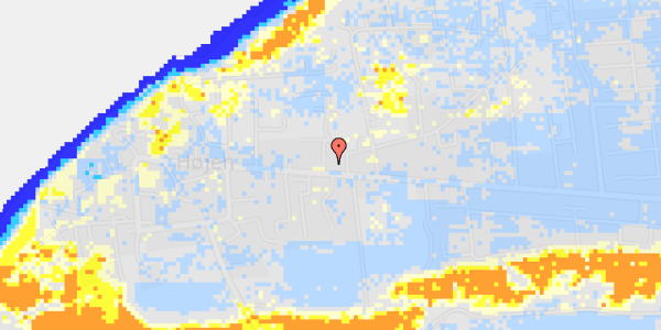 Ekstrem regn på Klitstien 3