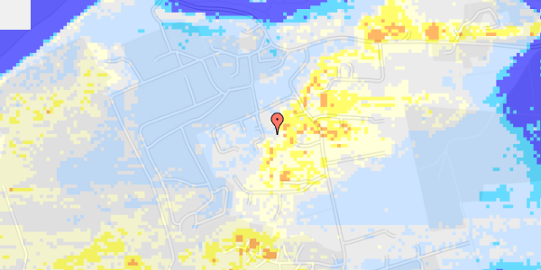 Ekstrem regn på Plutovej 5