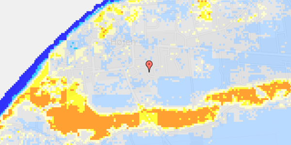 Ekstrem regn på Strandfogedvej 4B