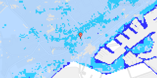 Ekstrem regn på Vesterbyvej 33