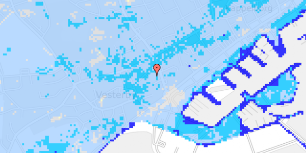 Ekstrem regn på Vesterbyvej 33A