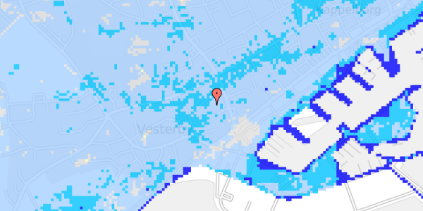 Ekstrem regn på Vesterbyvej 35A