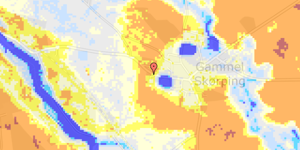 Ekstrem regn på Bækkedalsvej 5