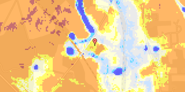 Ekstrem regn på Kirkevej 1