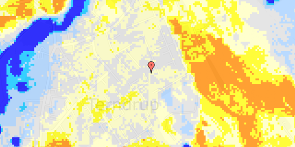 Ekstrem regn på Pilevej 49