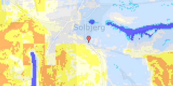 Ekstrem regn på Ravnborgvej 14