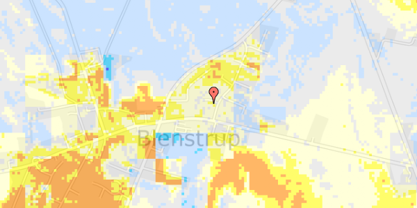 Ekstrem regn på Rosenvangen 1