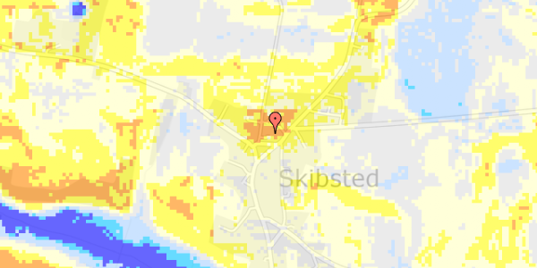 Ekstrem regn på Slotsgårdsvej 2