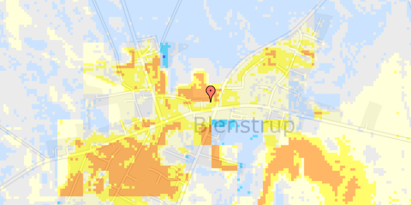 Ekstrem regn på Ølandsvej 9