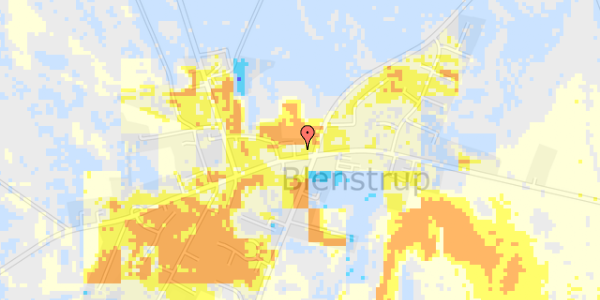 Ekstrem regn på Ølandsvej 11