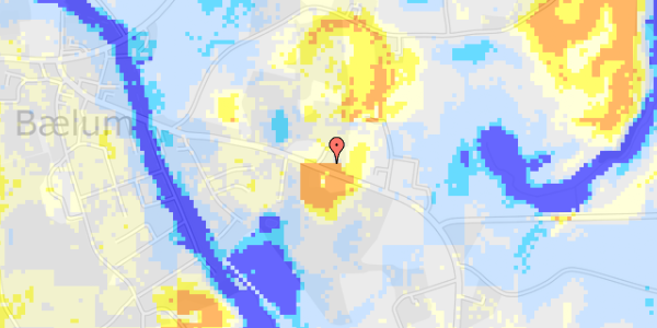 Ekstrem regn på Østergade 17