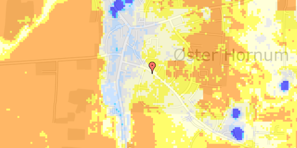 Ekstrem regn på Estrupvej 12