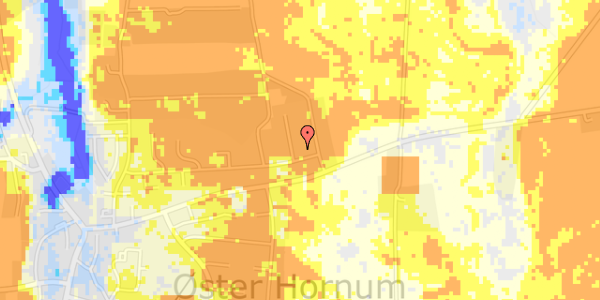 Ekstrem regn på Fyrrebakken 77