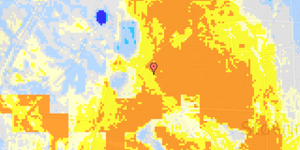 Ekstrem regn på Grangårdsvej 154