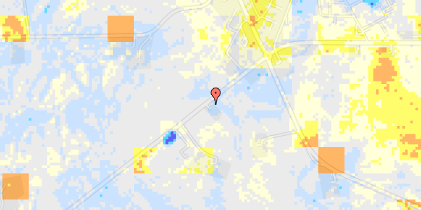 Ekstrem regn på Hjedsbækvej 67