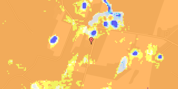 Ekstrem regn på Hovhedevej 19