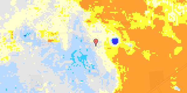 Ekstrem regn på Hvingelhatvej 8