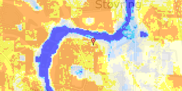 Ekstrem regn på Mastruplundvej 59