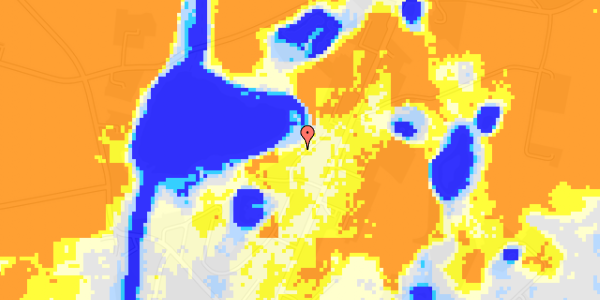 Ekstrem regn på Svanereden 38