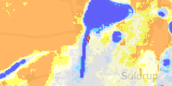 Ekstrem regn på Veggerbyvej 34