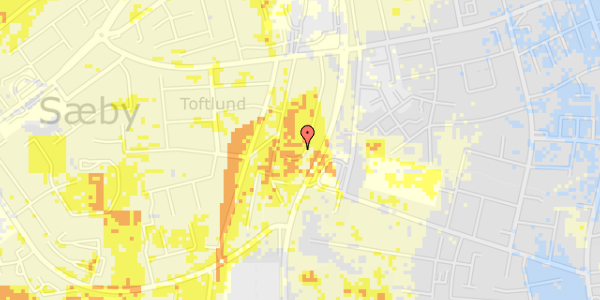 Ekstrem regn på Banevej 24