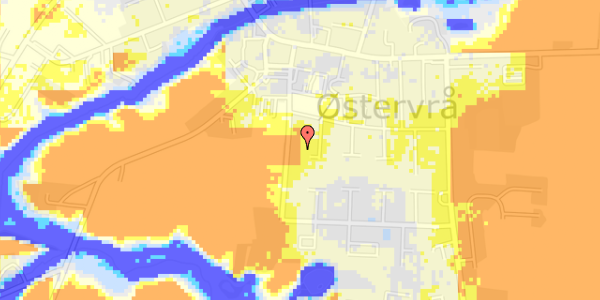 Ekstrem regn på Bredgade 17E