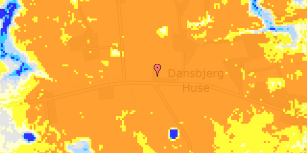 Ekstrem regn på Hjørringvej 170