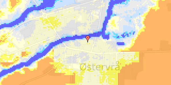 Ekstrem regn på Lystagervej 6