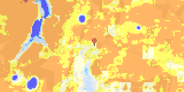 Ekstrem regn på Skævevej 195