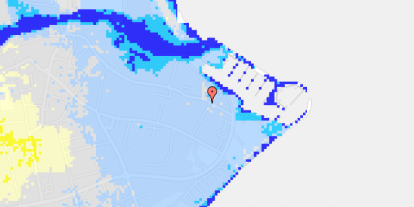 Ekstrem regn på Strandgade 30