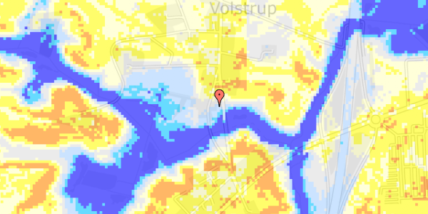 Ekstrem regn på Volstrupvej 9