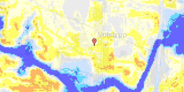 Ekstrem regn på Volstrupvej 31