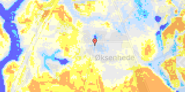 Ekstrem regn på Øksenhedevej 4