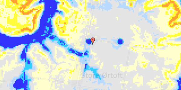 Ekstrem regn på Ørtoftvej 61