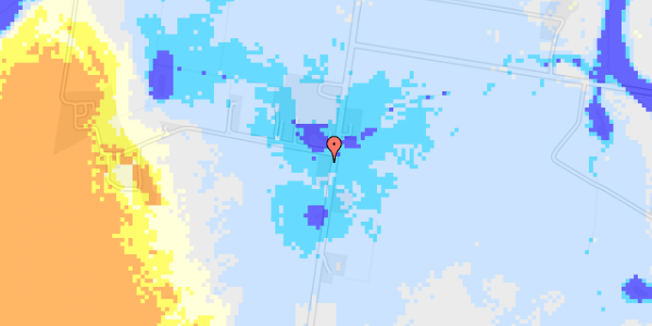 Ekstrem regn på Ørtoftvej 164