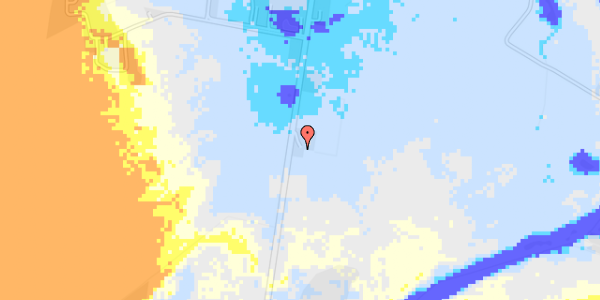 Ekstrem regn på Ørtoftvej 169