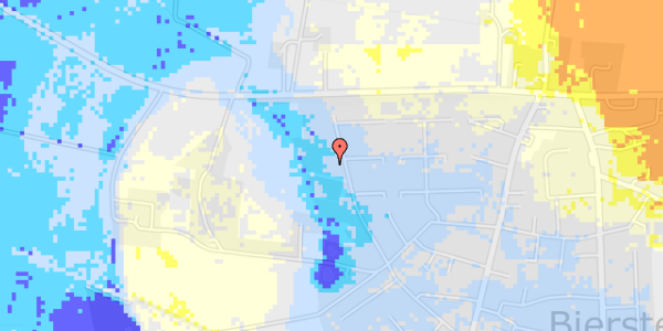 Ekstrem regn på Elbækvej 29