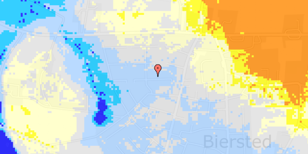 Ekstrem regn på Hedegaardsvej 22