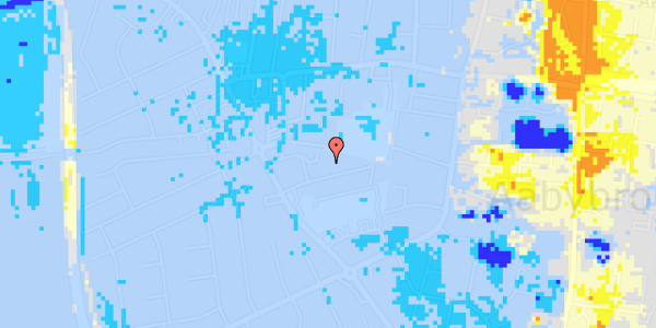 Ekstrem regn på Irisvej 15