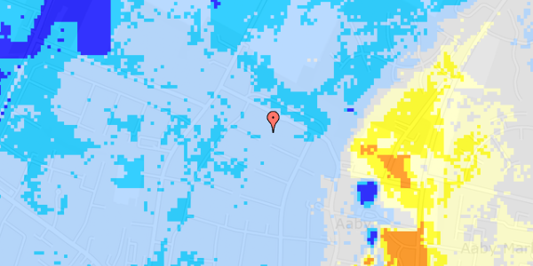 Ekstrem regn på Kaj Munksvej 7