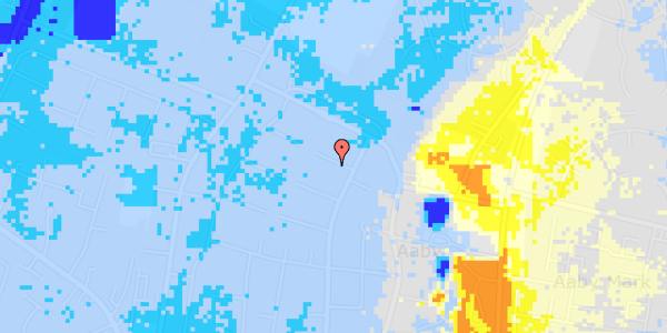 Ekstrem regn på Luthersvej 3