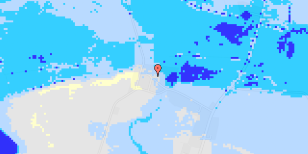 Ekstrem regn på Nordkærvej 10