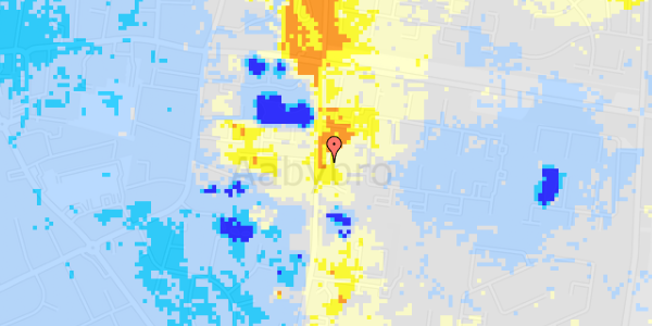 Ekstrem regn på Toftevej 38