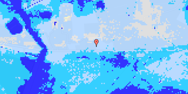 Ekstrem regn på Tranumvej 164